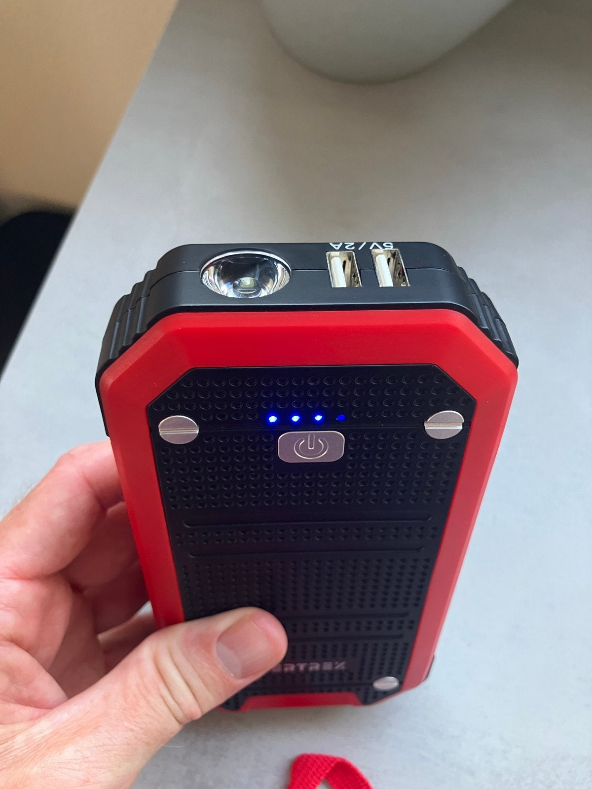 VERTREX Jumpstarter VT-23 - 13800 mAh, Auto diversen, Jumpstarters, Zo goed als nieuw, Ophalen