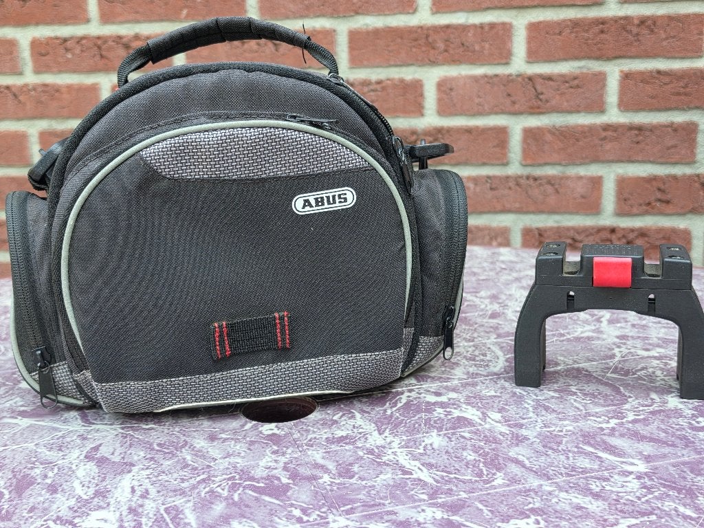 ABUS Stuurtas met KlickFix adapter, Ophalen, Gebruikt, ABUS