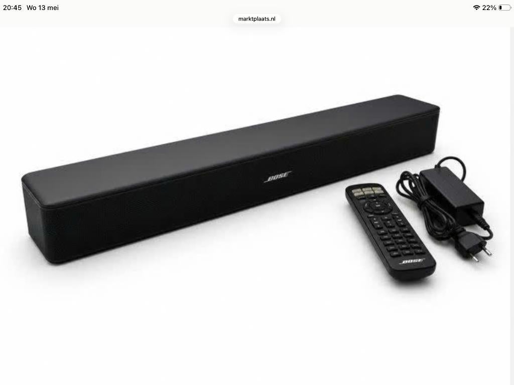 Bose solo 5 soundbar, Ophalen of Verzenden, Bluetooth, Zo goed als nieuw