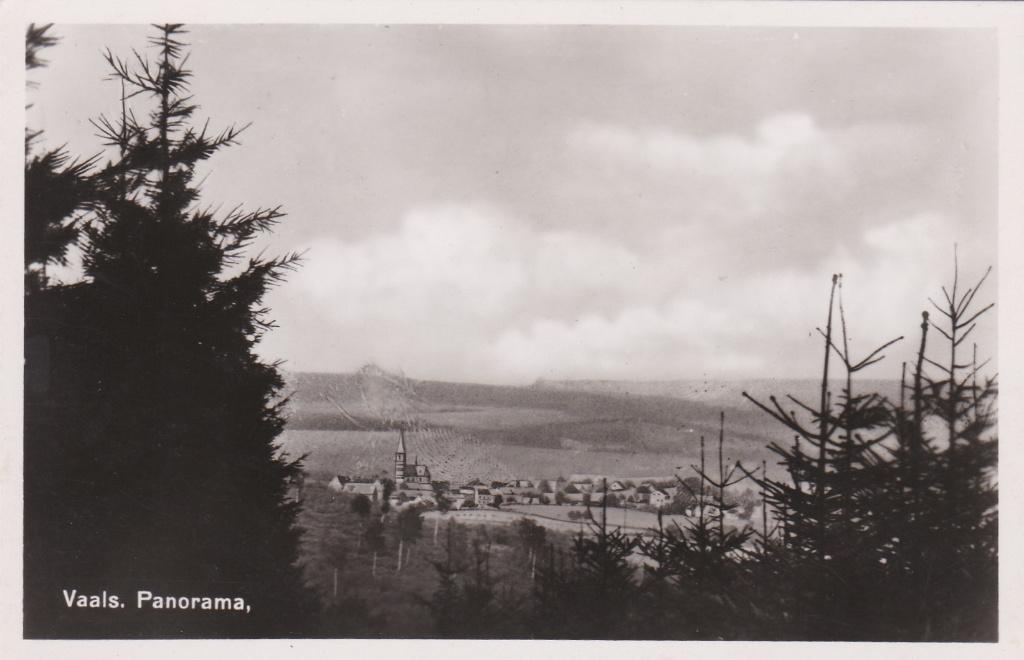 18273 Vaals panorama Limburg ongelopen, Verzamelen, Ansichtkaarten | Nederland, Ongelopen, Limburg, 1940 tot 1960, Verzenden