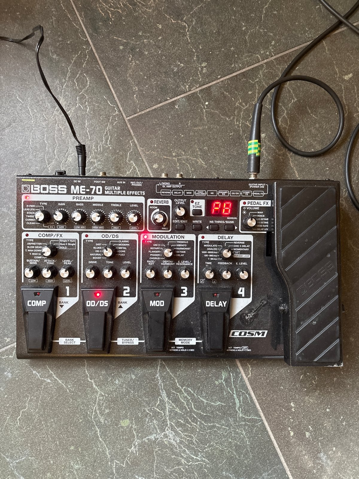 Boss ME-70 Gitaar Multi-effectpedaal, Muziek en Instrumenten, Ophalen of Verzenden, Gebruikt, Solid body, Overige merken