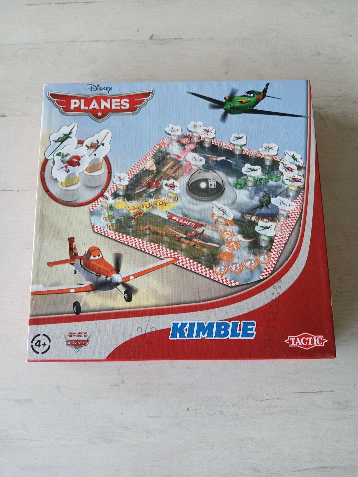 Disney Planes Kimble Bordspel - Tactic, Hobby en Vrije tijd, Gezelschapsspellen | Bordspellen, Zo goed als nieuw, Ophalen of Verzenden
