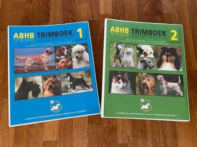 ABHB Trimboeken deel 1 en 2 zgan!, Ophalen of Verzenden, Zo goed als nieuw, Honden