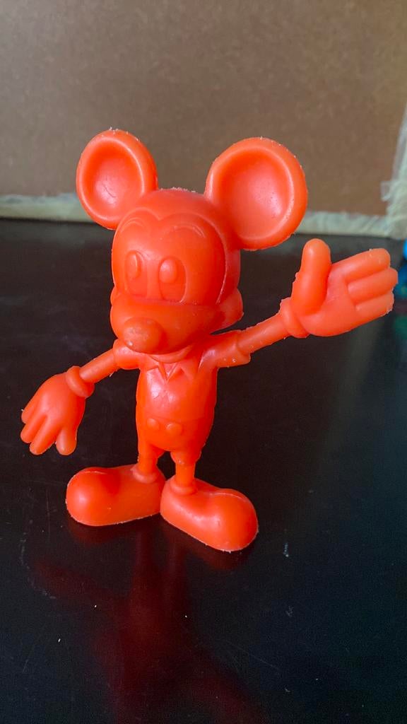 oranje mickey mouse, Verzamelen, Disney, Ophalen of Verzenden, Zo goed als nieuw