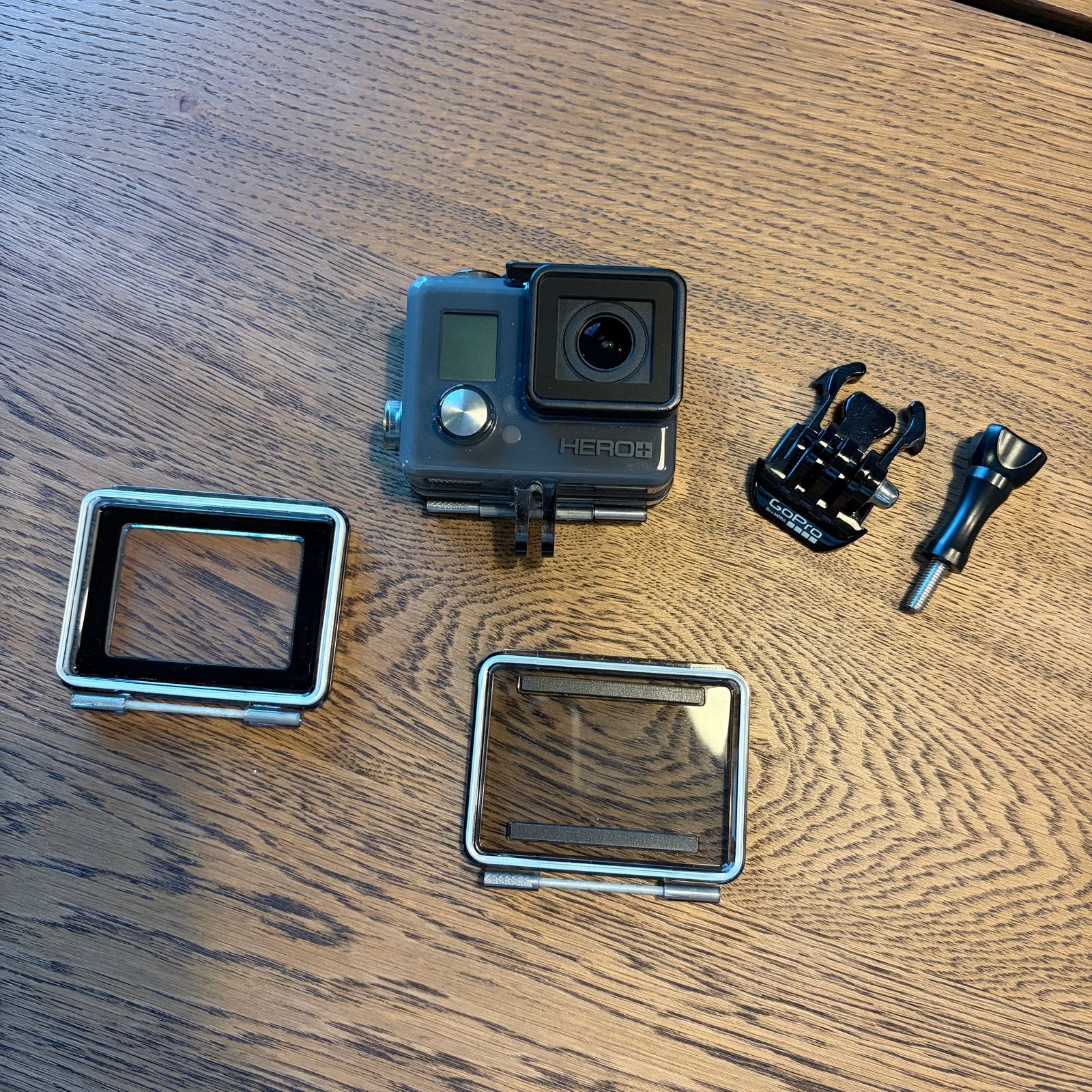 GoPro HERO+ LCD met accessoires, Ophalen, Gebruikt, GoPro