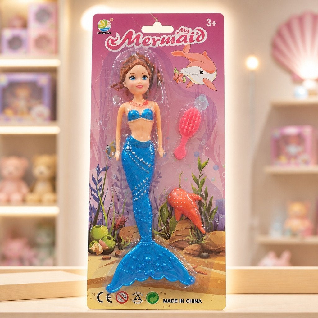Nieuw Zeemeermin Speelgoed - Pop met Accessoires, Ophalen of Verzenden, Nieuw, Overige typen