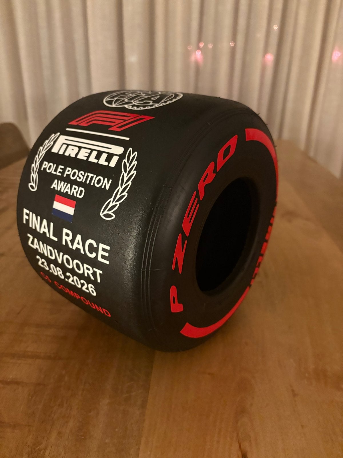 F1 Pirelli Pole Position Award Zandvoort 2026 - Mancave UNIE, Ophalen of Verzenden, Nieuw, Formule 1
