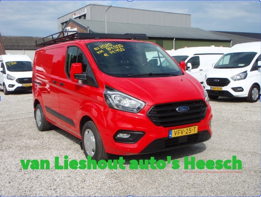 Ford Transit Custom Trend trekhaak Imperiaal 84406 km bj 20, Voorwielaandrijving, 4 cilinders, 129 pk, LED verlichting