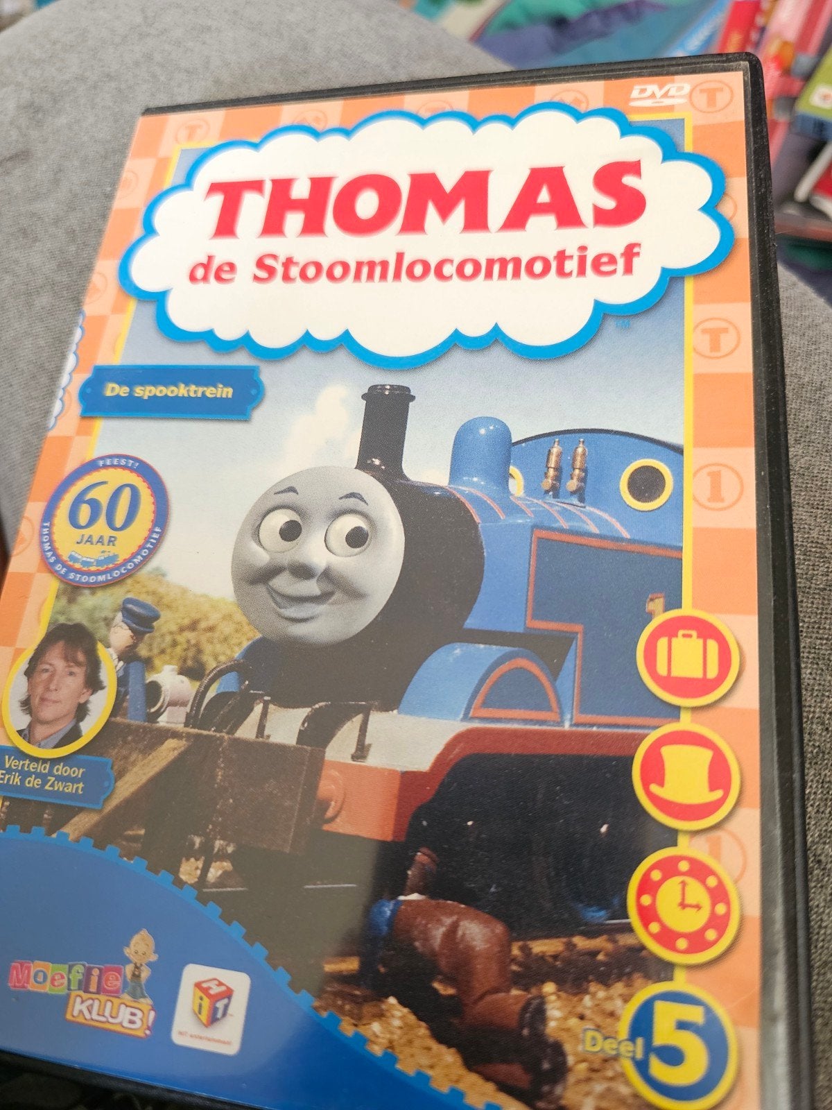 Thomas de Stoomlocomotief - De Spooktrein DVD (Deel 5), Gebruikt, Verzenden, Alle leeftijden, Nederlands