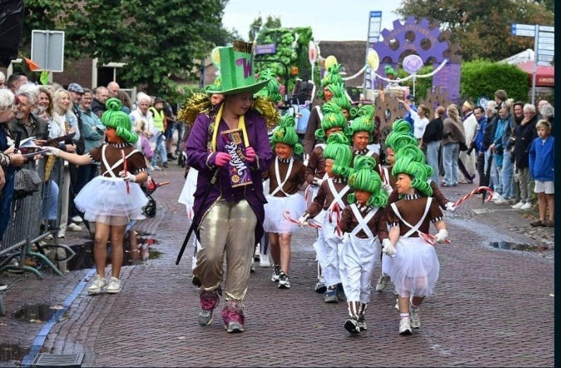 Willy Wonka Pak - Compleet Kostuum XXXL, Carnaval, Maat 46/48 (XL) of groter, Ophalen of Verzenden, Kleding