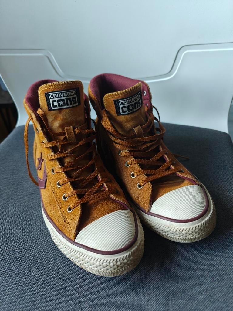 Actie! All Stars 40 suède Venice Brown! !voordelig verzenden, Converse All Stars, Ophalen of Verzenden, Zo goed als nieuw