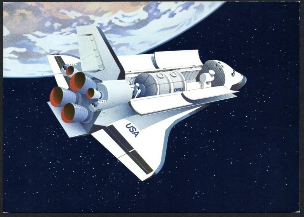 Ruimtevaart - Space Shuttle / Spacelab, Verzamelen, Verzenden, 1980 tot heden, Ongelopen, Overige thema's