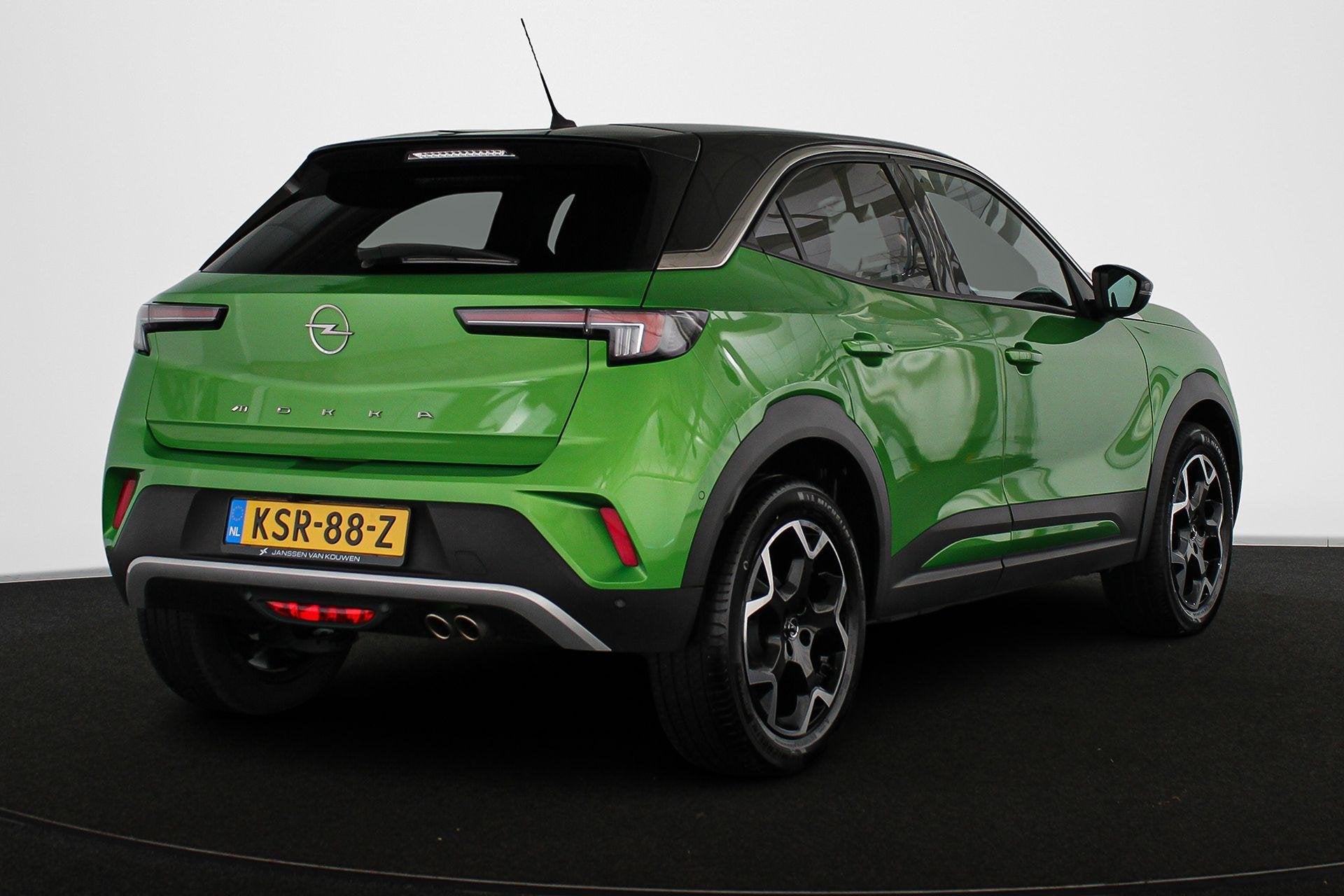 Opel Mokka 1.2 Turbo Ultimate Automaat Leder Massage Stuur-S, Auto's, Opel, 1195 kg, Gebruikt, 1199 cc, 3 cilinders