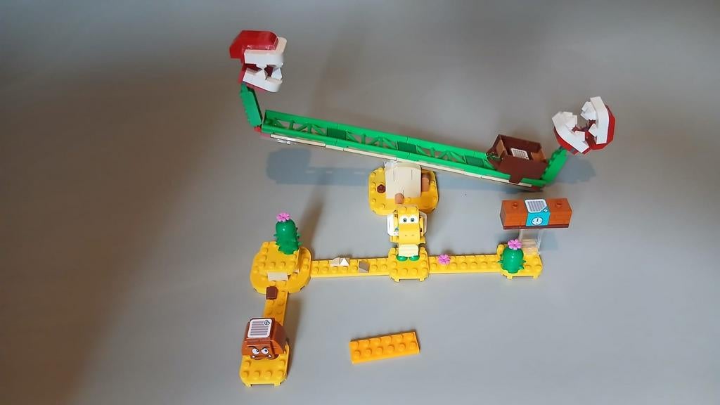 LEGO Super Mario Piranha Plant Power Slide, Overige thema's, Lego, Ophalen of Verzenden, Zo goed als nieuw