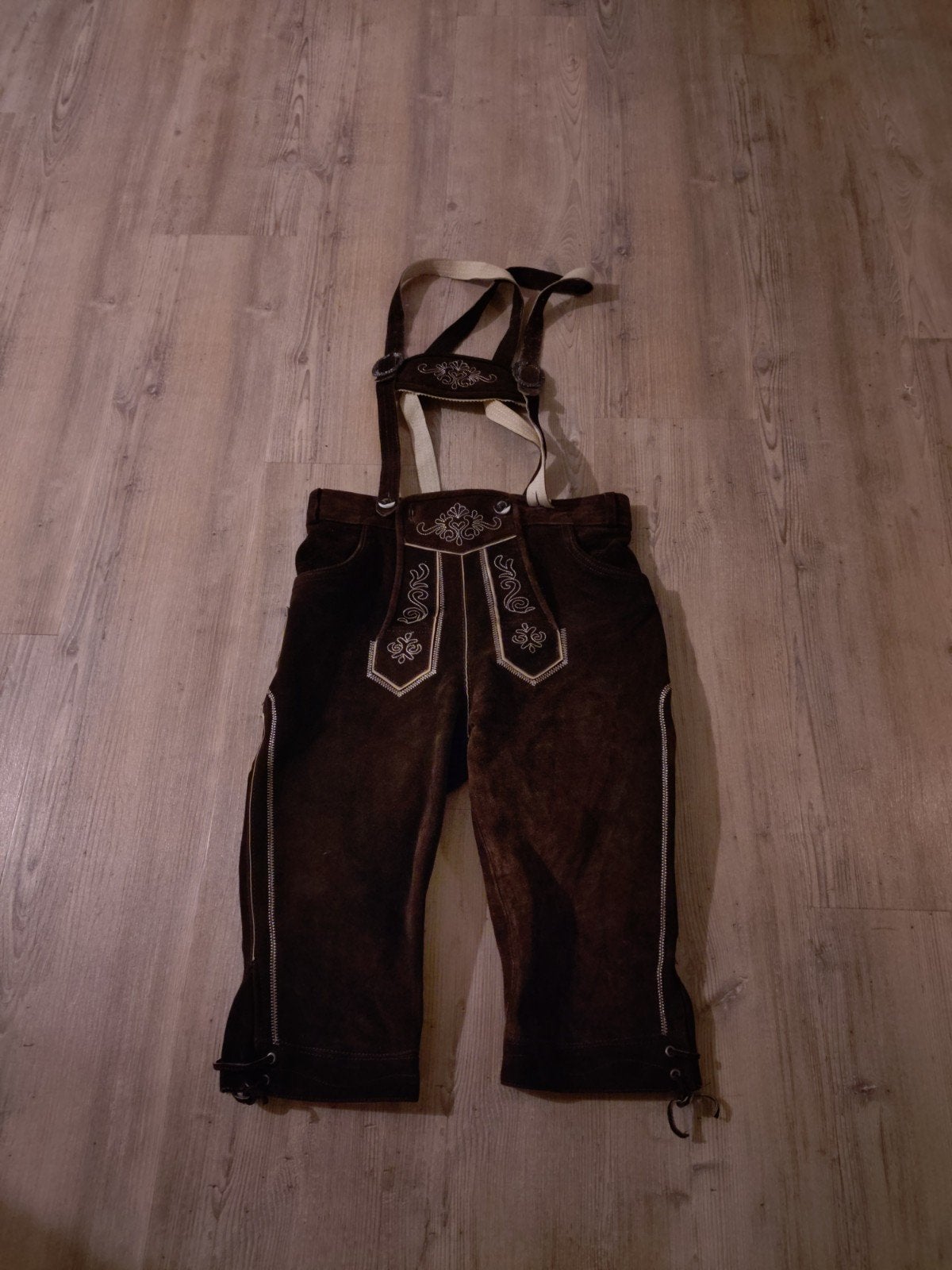 Lederhose  - Bruin - Maat 50 (M), Maat 48/50 (M), Ophalen of Verzenden, Gedragen, Onbekend