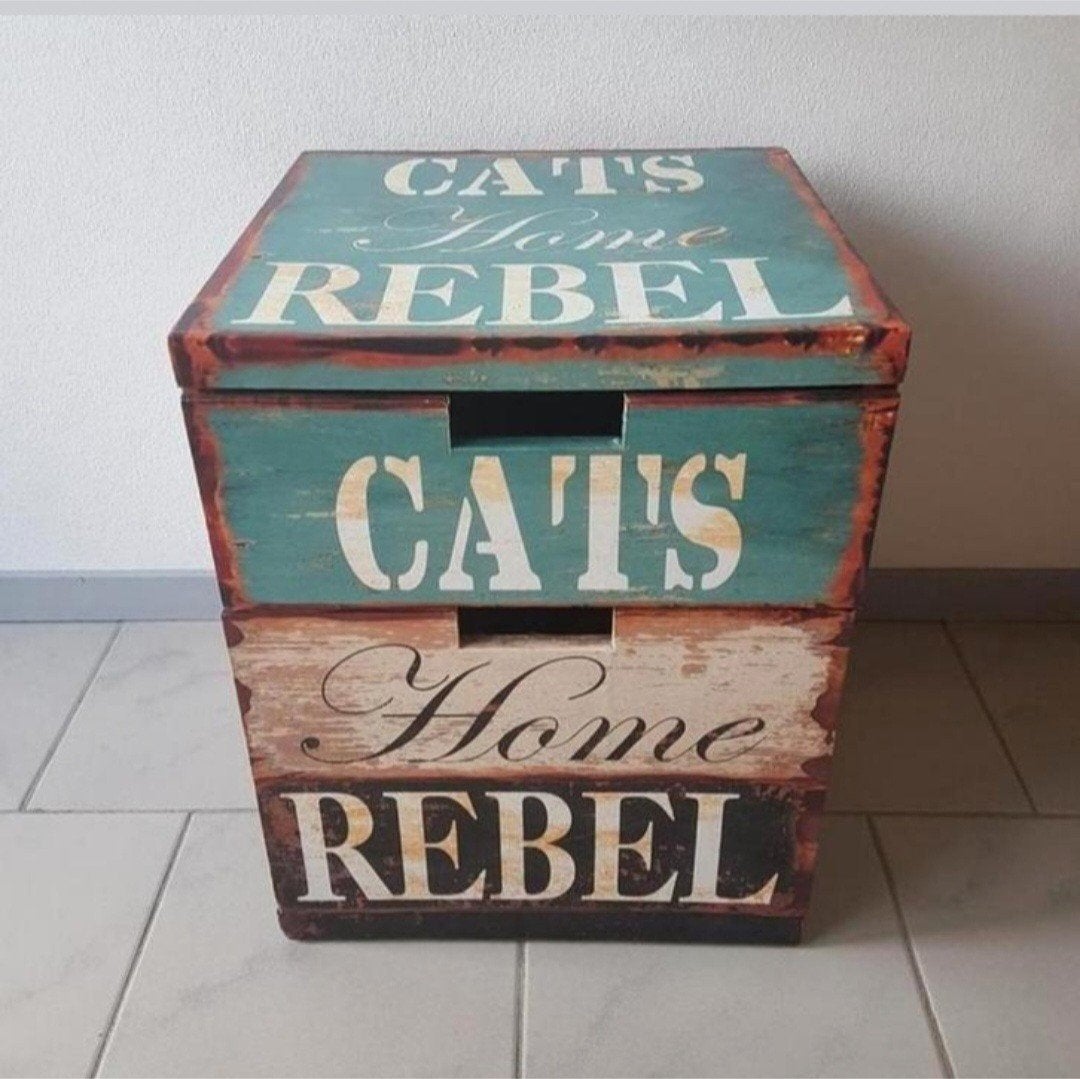 Ebi cat rebel box / kast met lades 40x40x50cm, Ophalen, Nieuw