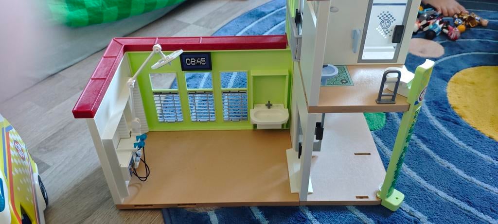Playmobil ziekenhuis, Spelcomputers en Games, Ophalen, Zo goed als nieuw