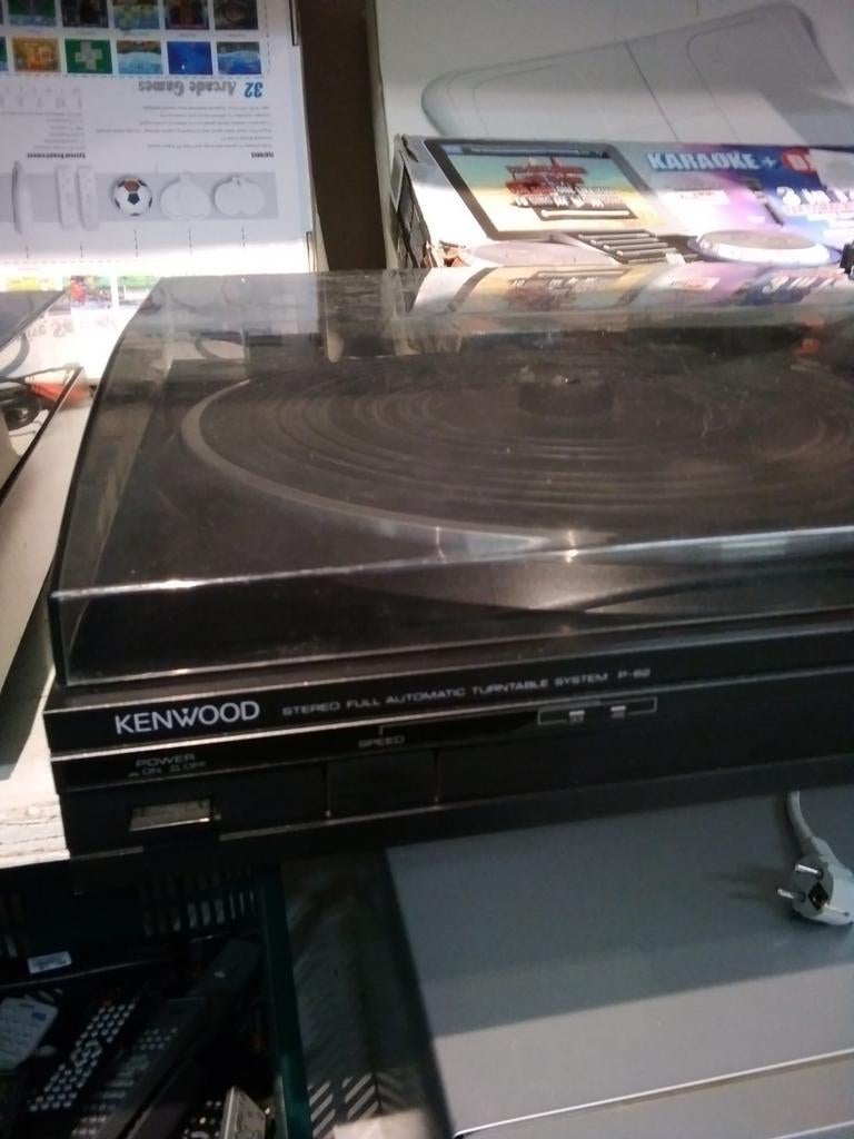 Te koop Kenwood P-62 & Sony PS-LX45 Platenspelers, Overige merken, Gebruikt, Automatisch, Ophalen of Verzenden