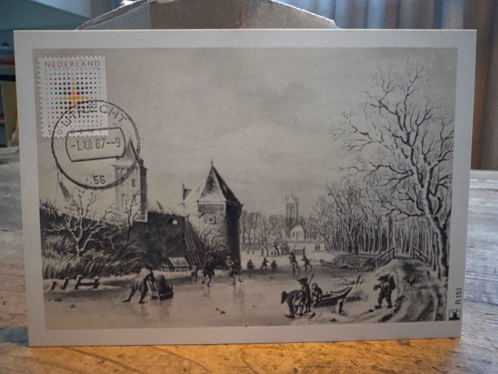 Ansichtkaart Utrecht Plompetoren 1987 Eerste Dag Uitgifte, Ophalen of Verzenden, 1980 tot heden, Ongelopen, Utrecht