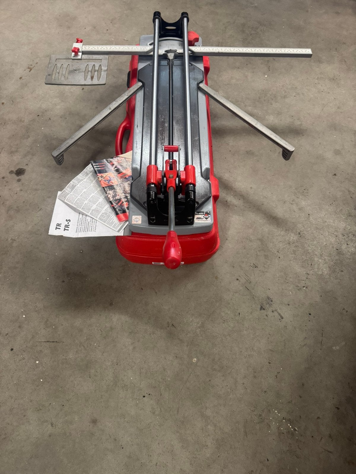 Tegelsnijder rubi TR-600-S nieuwstaat, Ophalen of Verzenden, Zo goed als nieuw