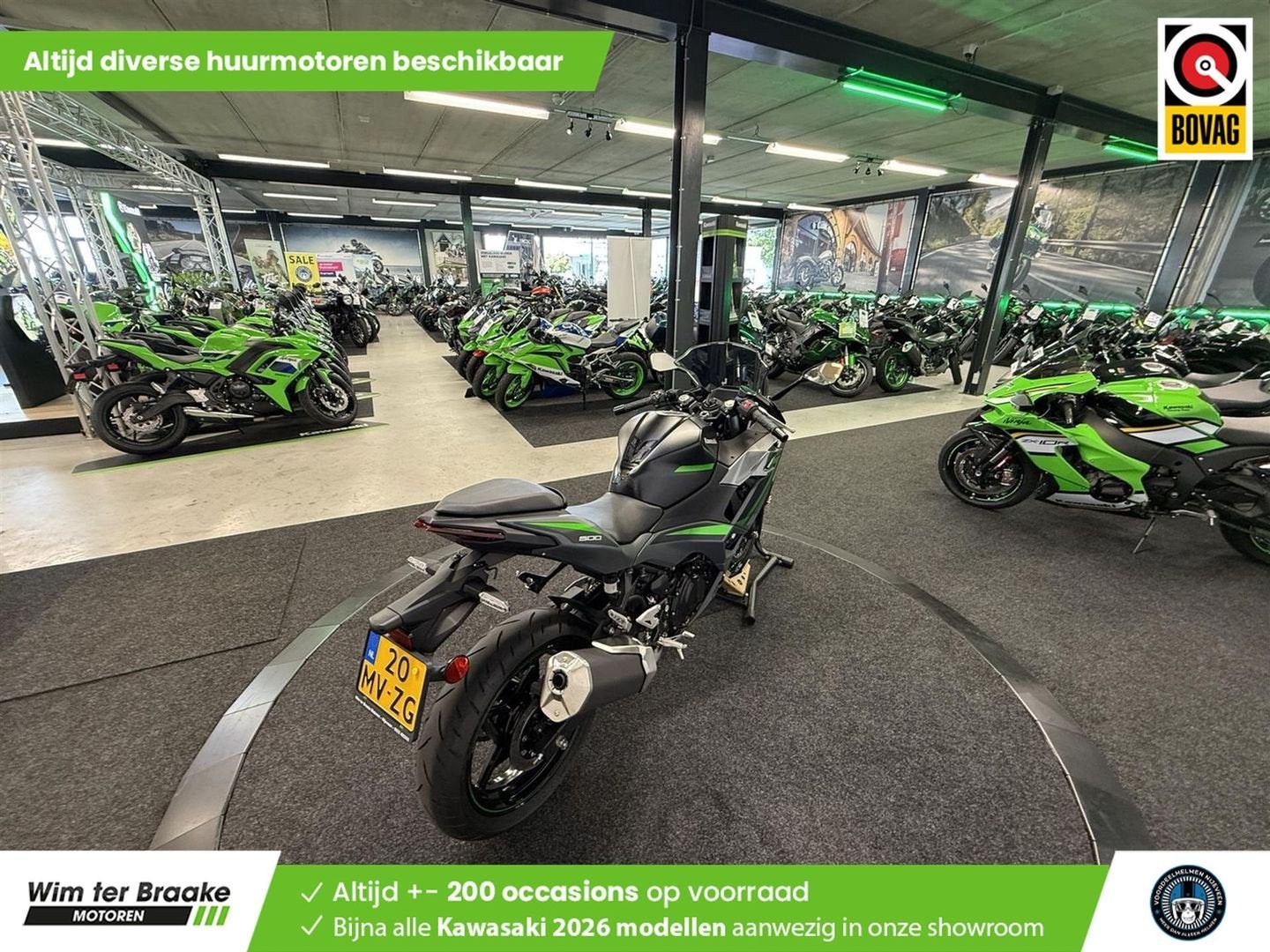 Kawasaki Ninja 500 SE - 2024, Bedrijf, Super Sport, 451 cc, 12 t/m 35 kW