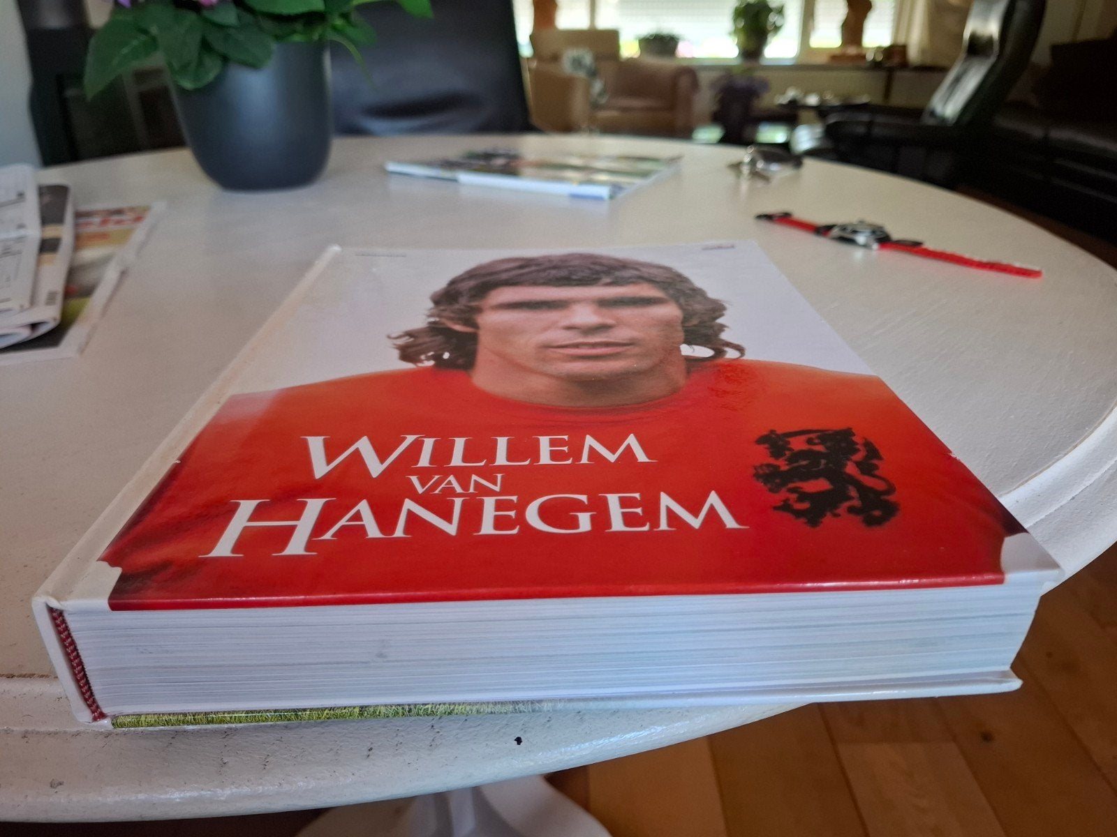 Willem van Hanegem Boek - Voetballegende, Ophalen of Verzenden, Zo goed als nieuw, Willem van Hanegem, Balsport