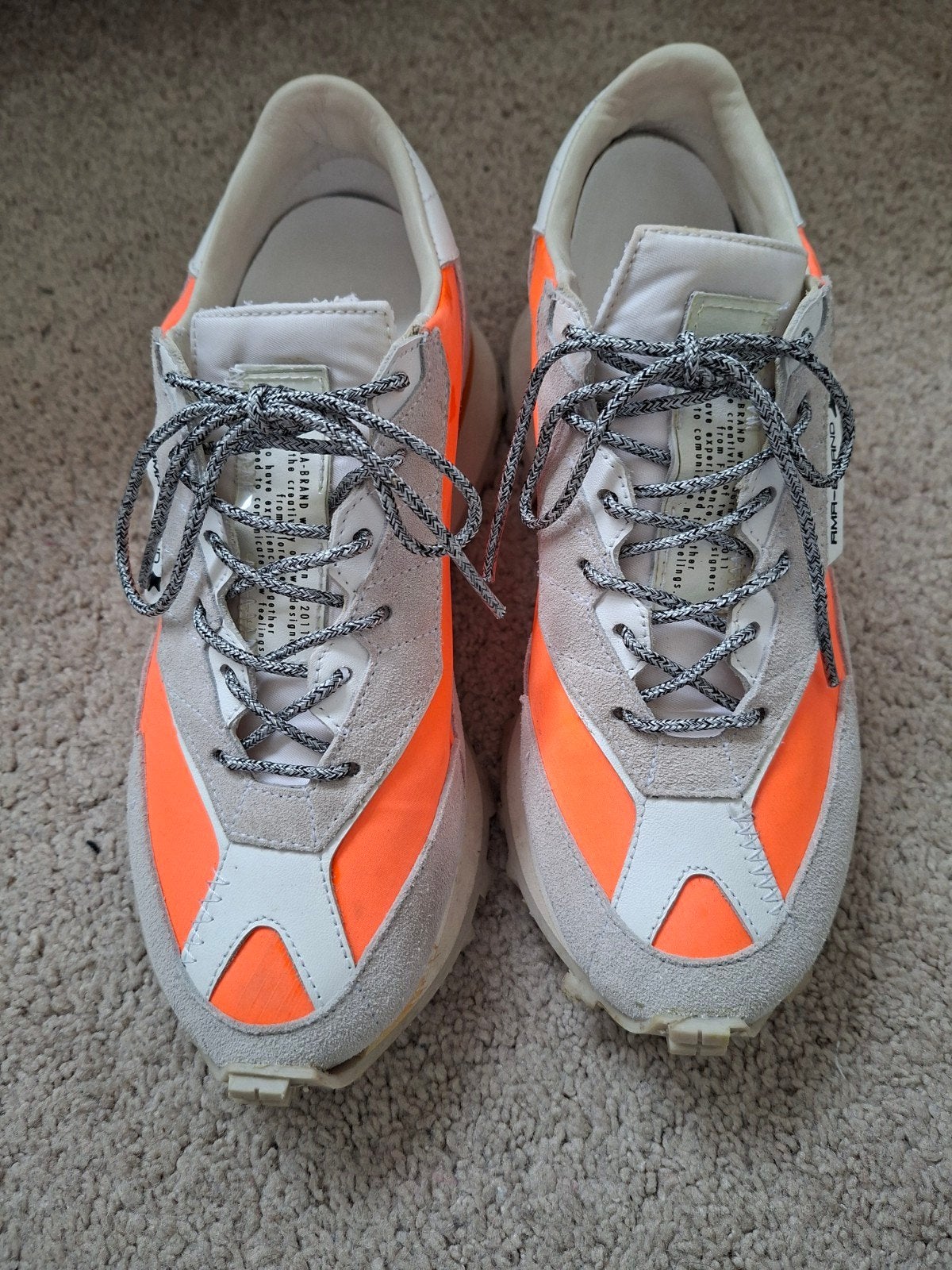 AMA brand sneakers maat 37 oranje, Oranje, Ophalen of Verzenden, AMA brand, Sneakers of Gympen