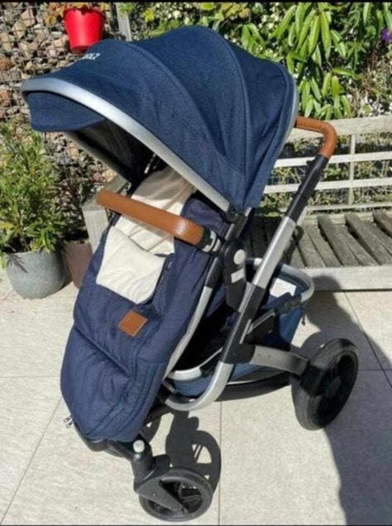 Joolz donkerblauw met accessoires, Ophalen, Zo goed als nieuw, Overige merken