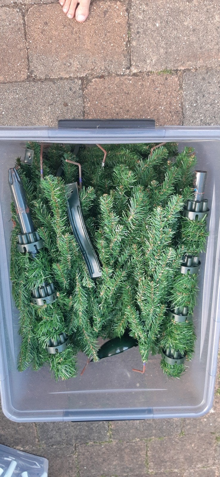 kunst kerstboom 180 cm., Diversen, Kerst, Ophalen