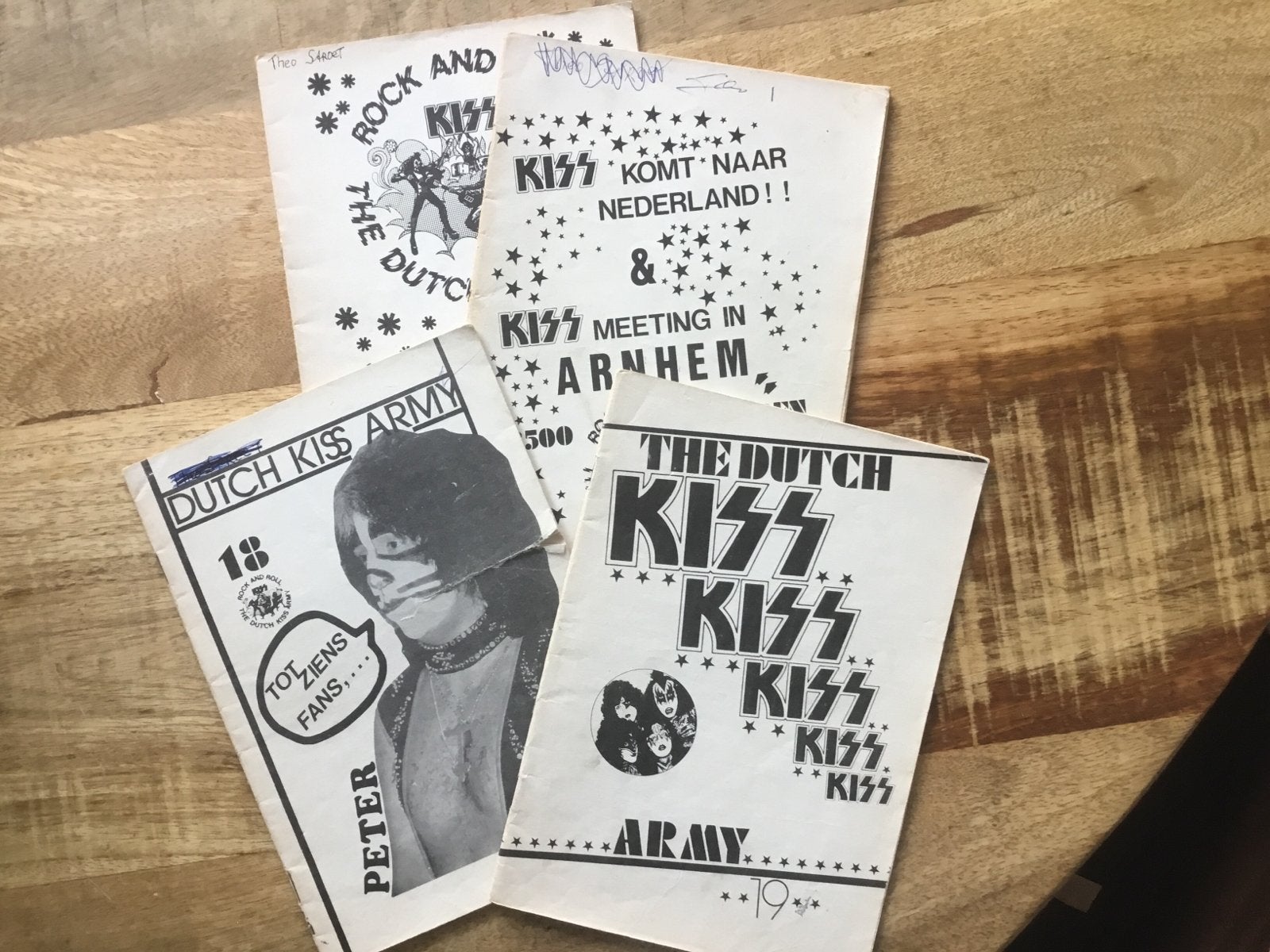 KISS Fanzines: The Dutch KISS Army & Rock and Roll, Verzamelen, Ophalen of Verzenden