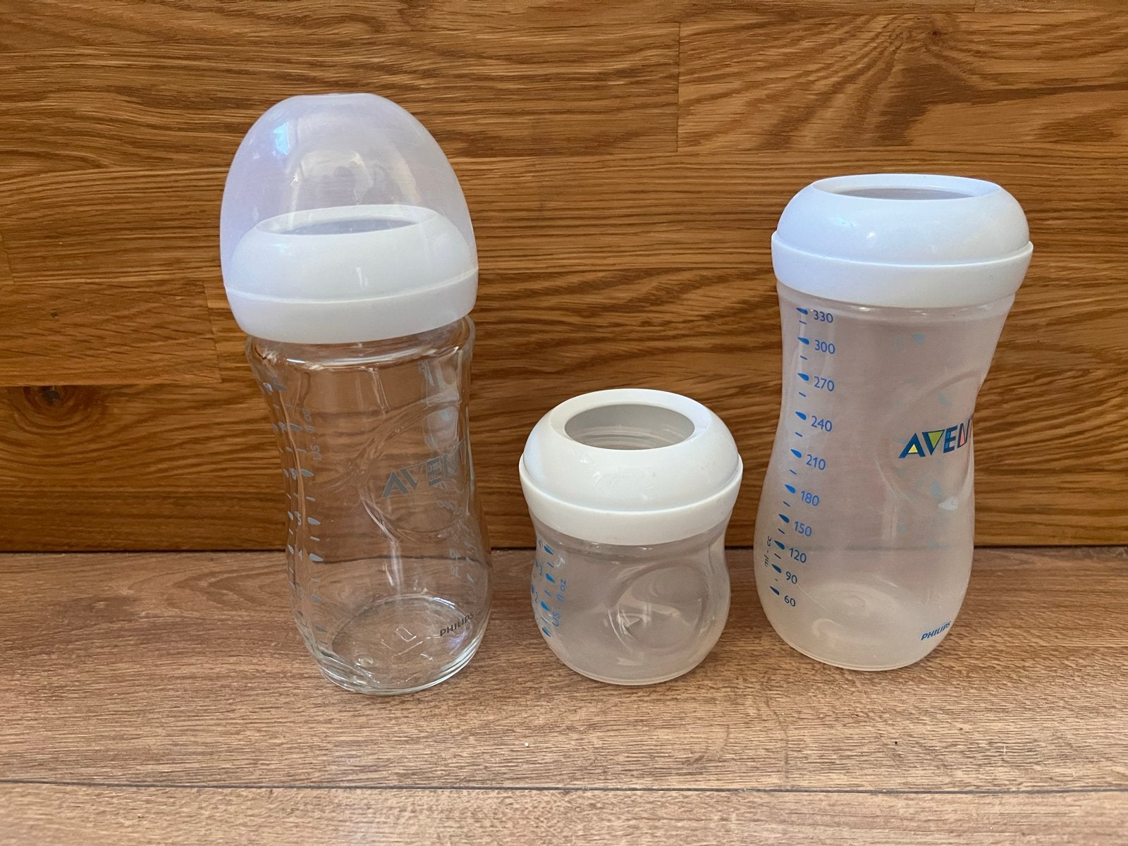 Philips Avent Babyflessen Set - 3 stuks, Ophalen, Gebruikt, Philips Avent, Babyfles