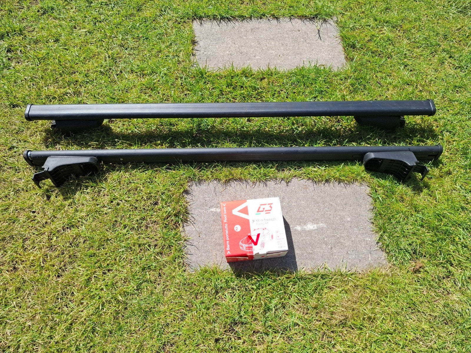 Dakdragers open rail 130cm, Ophalen