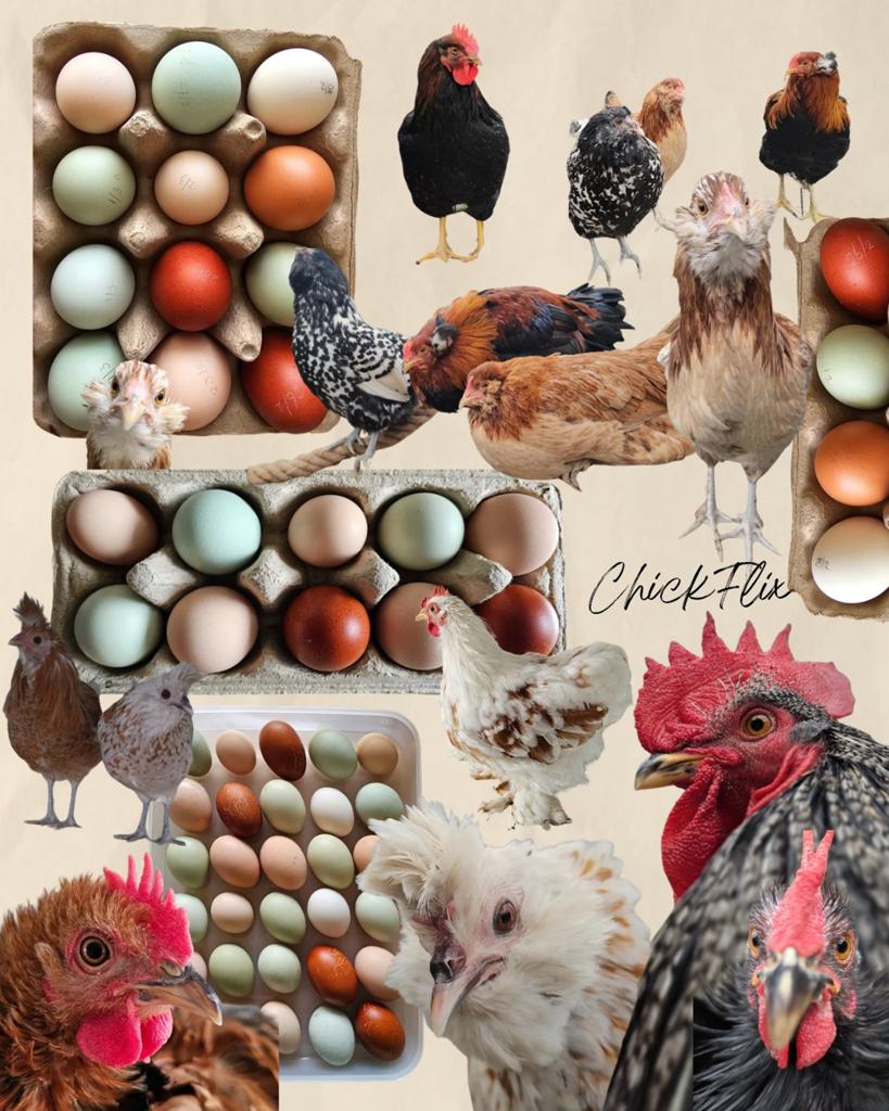 Broedeieren kleurleggermix van tamme bio knuffelkippen, Dieren en Toebehoren, Pluimvee, Geslacht onbekend, Kip