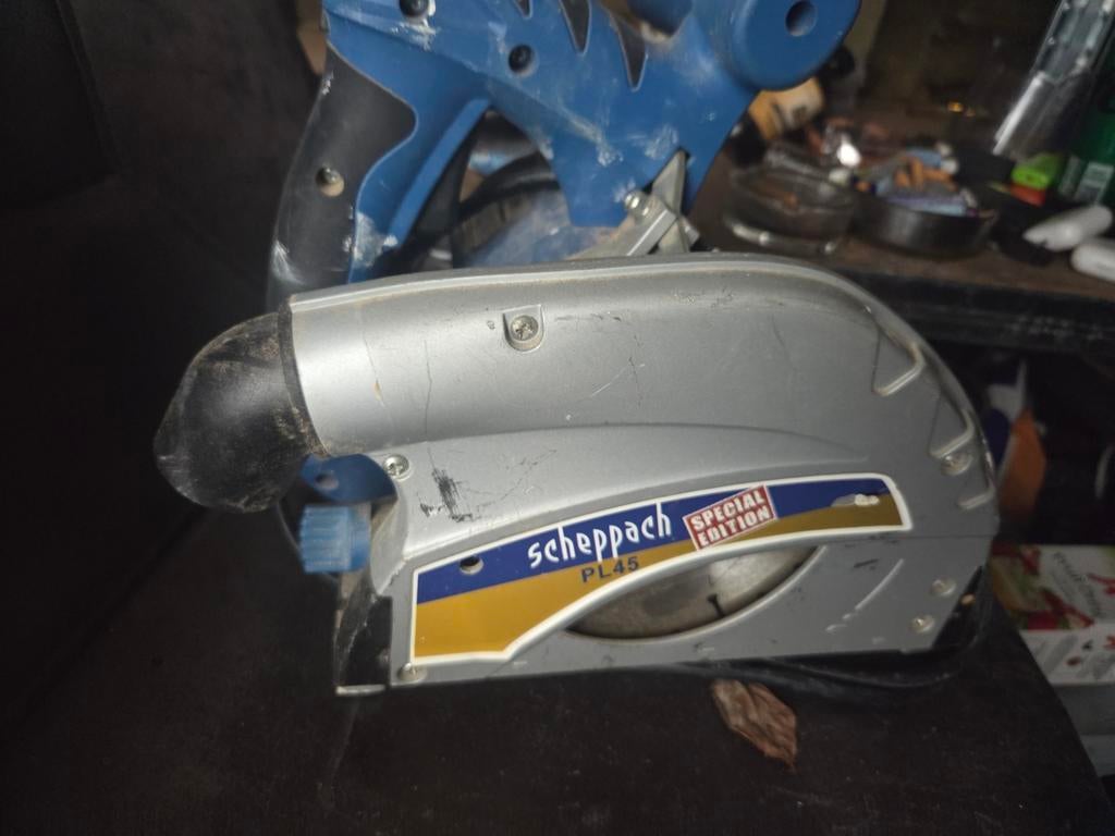 Scheppach PL45 Special Edition invalzaag, Doe-het-zelf en Verbouw, Gereedschap | Zaagmachines, Gebruikt, Invalzaag, Scheppach