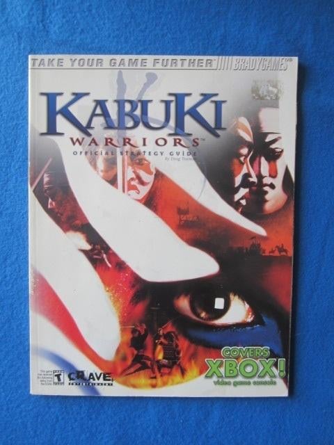 Kabuki Warriors strategy guide hintboek (Xbox), Spelcomputers en Games, Games | Xbox Original, Vechten, 1 speler, Ophalen of Verzenden
