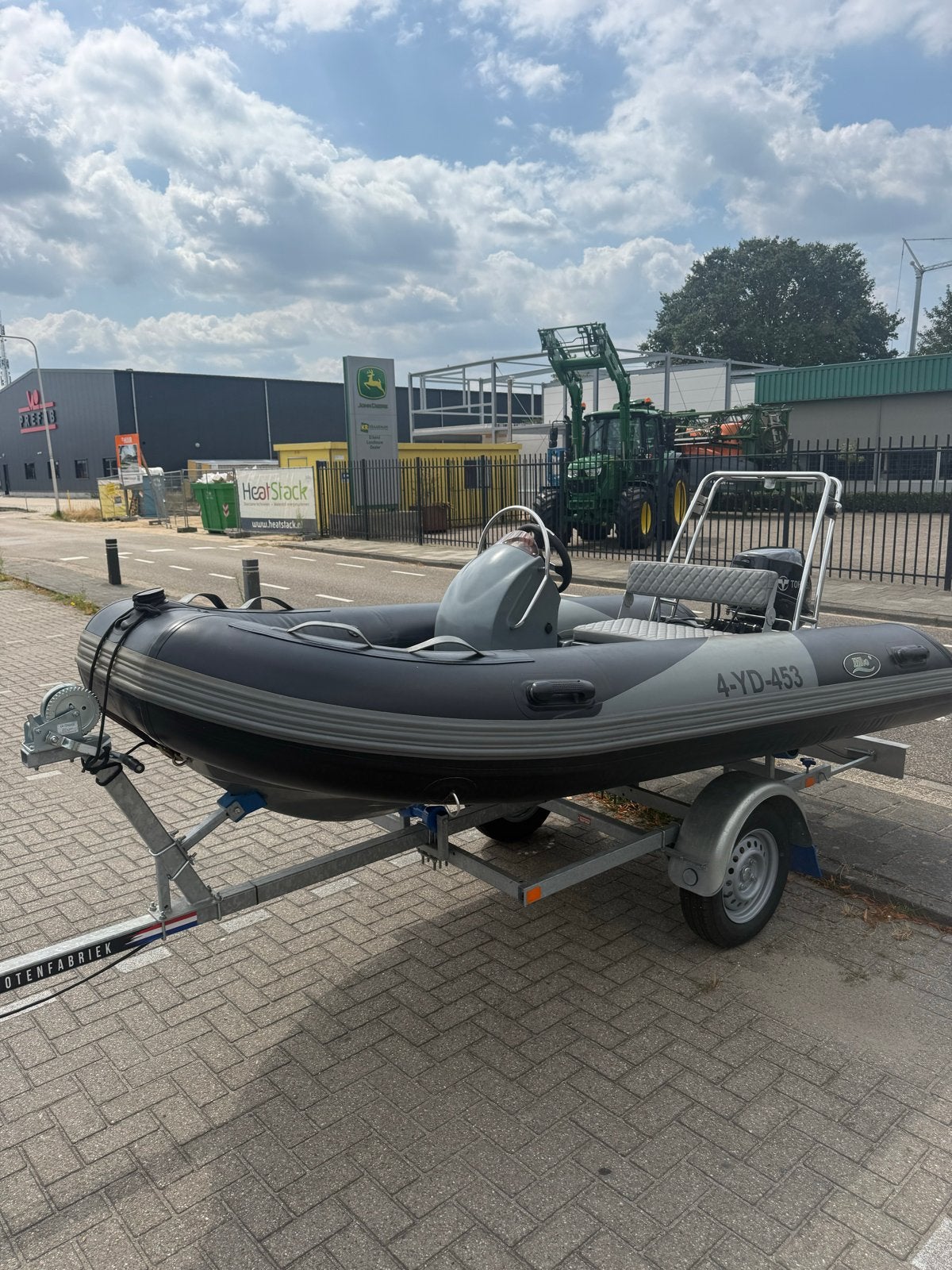 HIBO Rib 360- 15pk tohatsu- incl trailer, 4 m, 15 pk, 1 m, Hibo