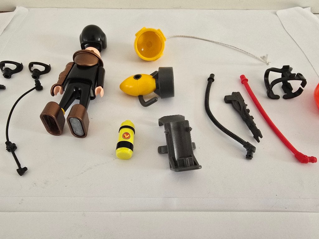 Playmobiel duikerattributen, Gebruikt, Losse onderdelen, Ophalen of Verzenden, Sports & action