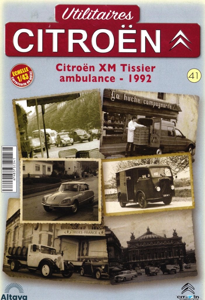 Citroen XM Tissier ambulance 92 1/43 Utilitaires Citroen 41, Verzenden, Nieuw, Auto, Overige merken