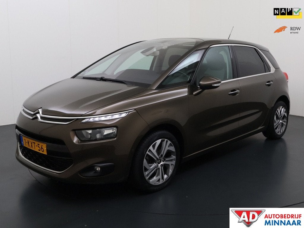 Citroën C4 Picasso 1.6 VTi Business | Hoge istap | cruise c, Auto's, Voorwielaandrijving, Gebruikt, 4 cilinders, Bruin