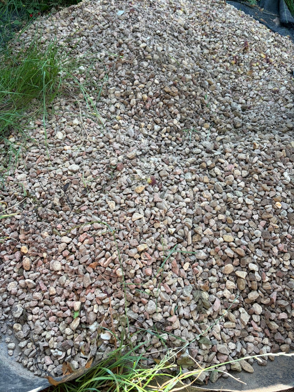 Gratis grind en keien, Tuin en Terras, Grind, Keien en Split, Ophalen, Overige materialen, Gebruikt, Bruin