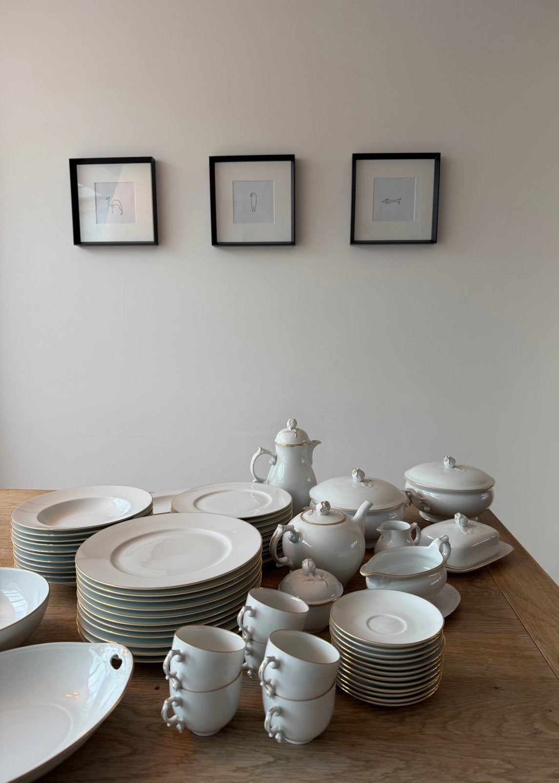 Fürstenberg porseleinen servies – uitgebreid  – vintage, Antiek en Kunst, Ophalen
