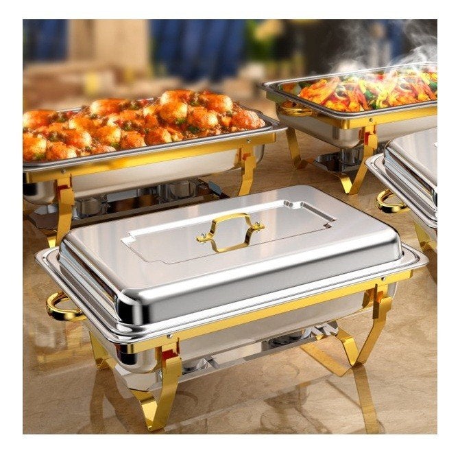 Warmhoudbak Professionele chafing dish €10,- voor 3 dagen, Ophalen, Gebruikt, Overige