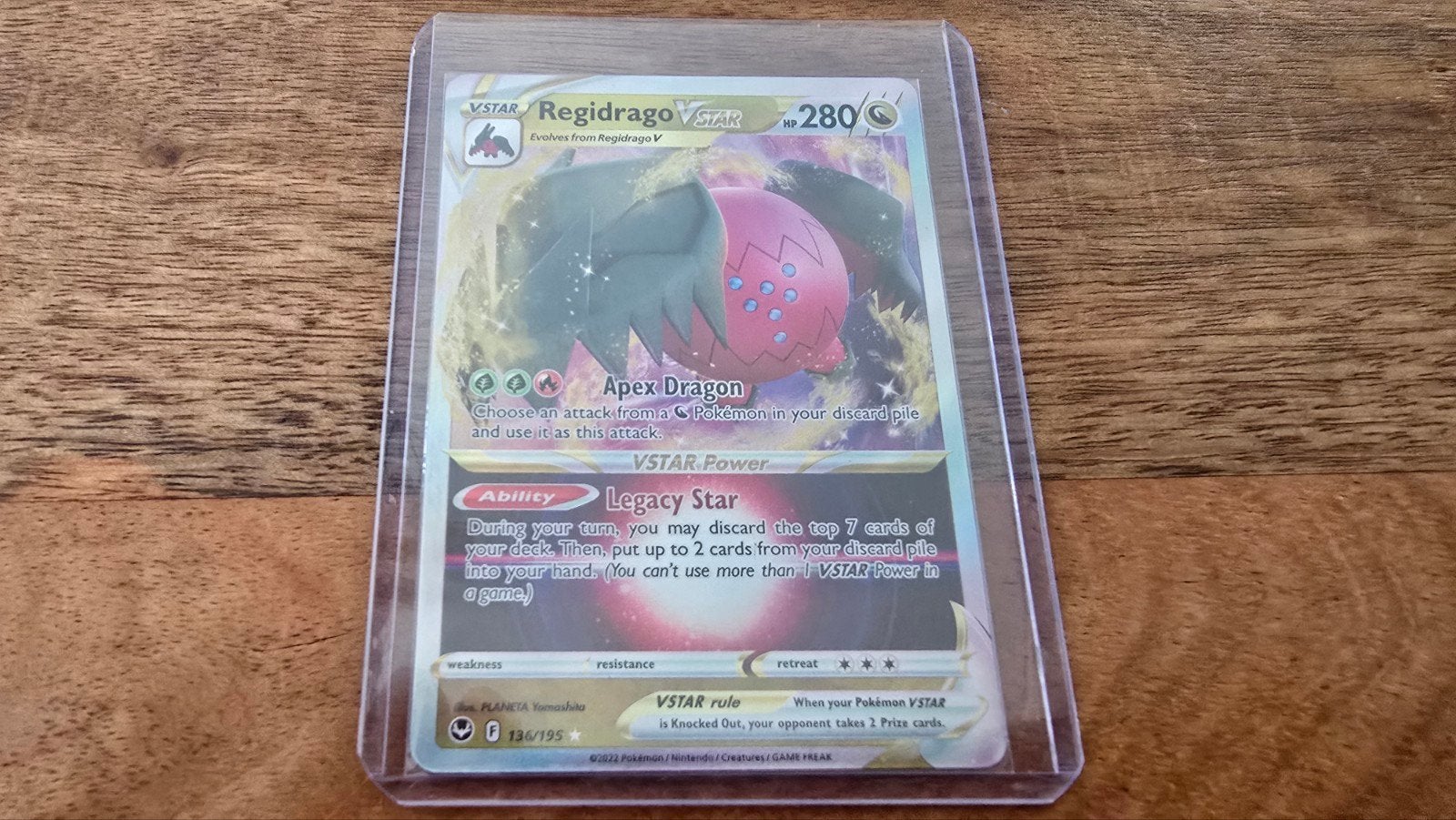 Regidrago Vstar 136/195 - Silver Tempest, Verzenden, Nieuw, Losse kaart