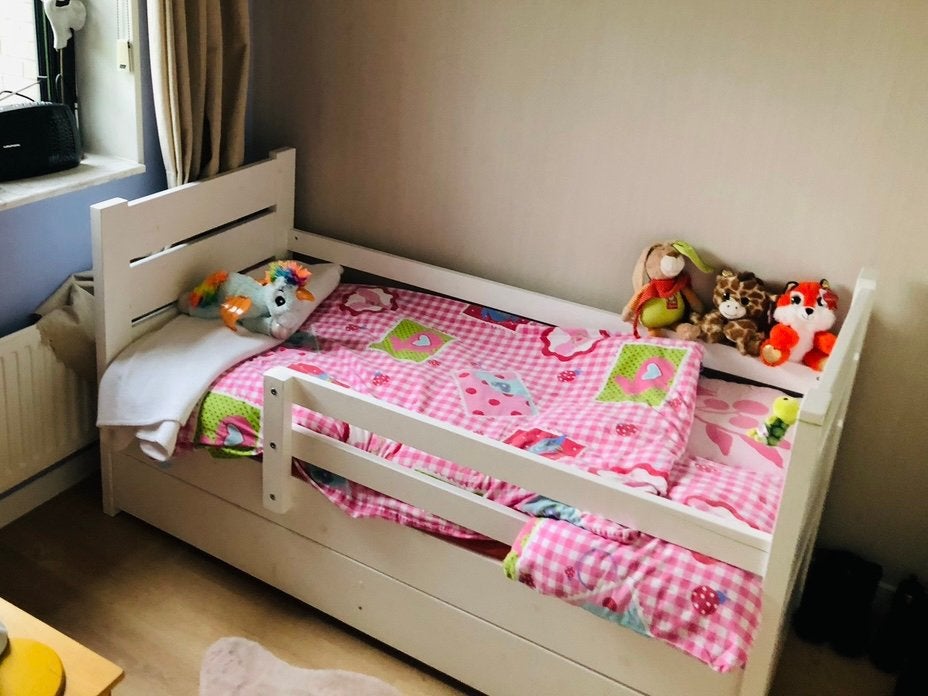Peuterbed, Ophalen, Gebruikt, 70 tot 85 cm, 140 tot 160 cm