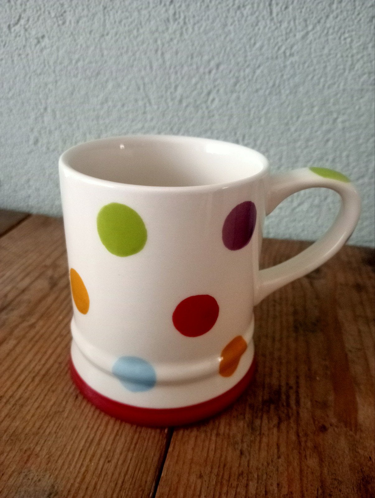 Polka dot mug, Ophalen of Verzenden, Overige stijlen, Kop(pen) en/of Schotel(s)