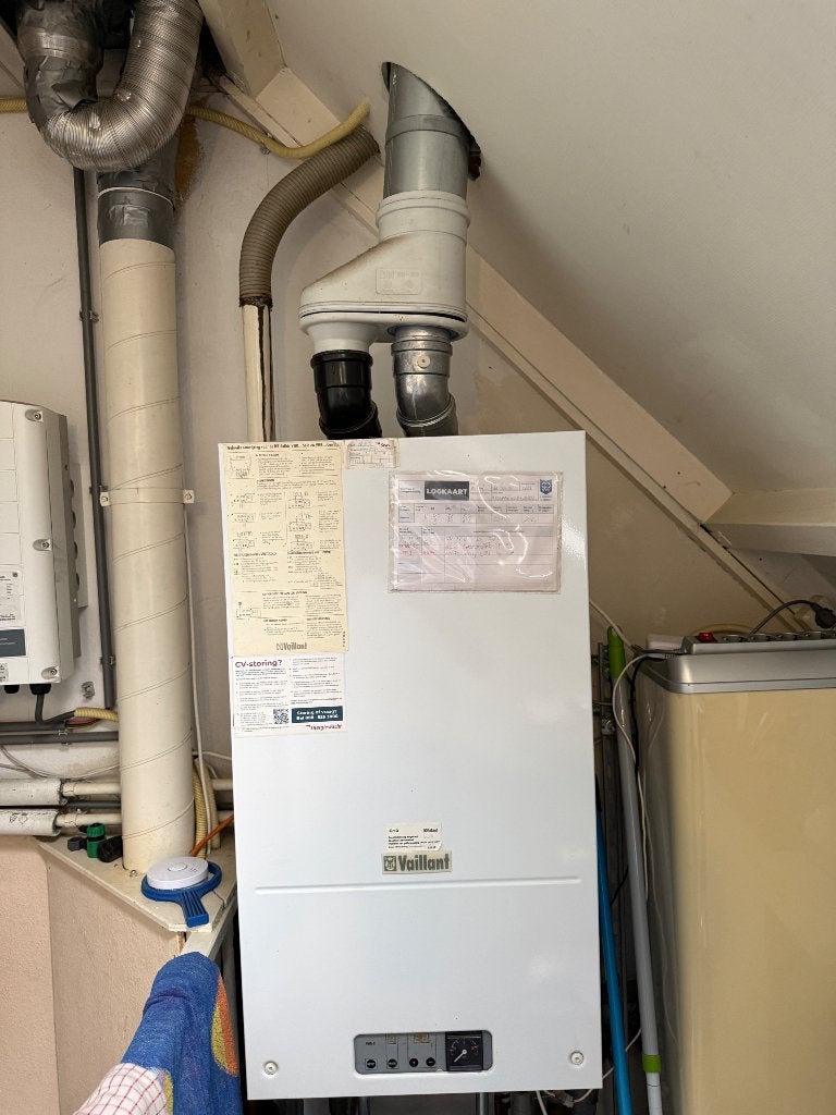Cv ketel, Doe-het-zelf en Verbouw, Verwarming en Radiatoren, 30 tot 80 cm, Gebruikt, Hoog rendement (Hr), Cv-ketel of Combi-ketel