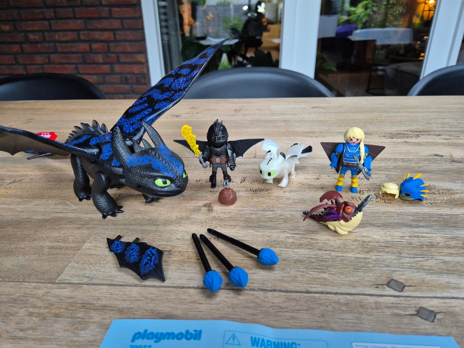 Playmobil Dragons 70037 en 70041, Ophalen of Verzenden, Zo goed als nieuw