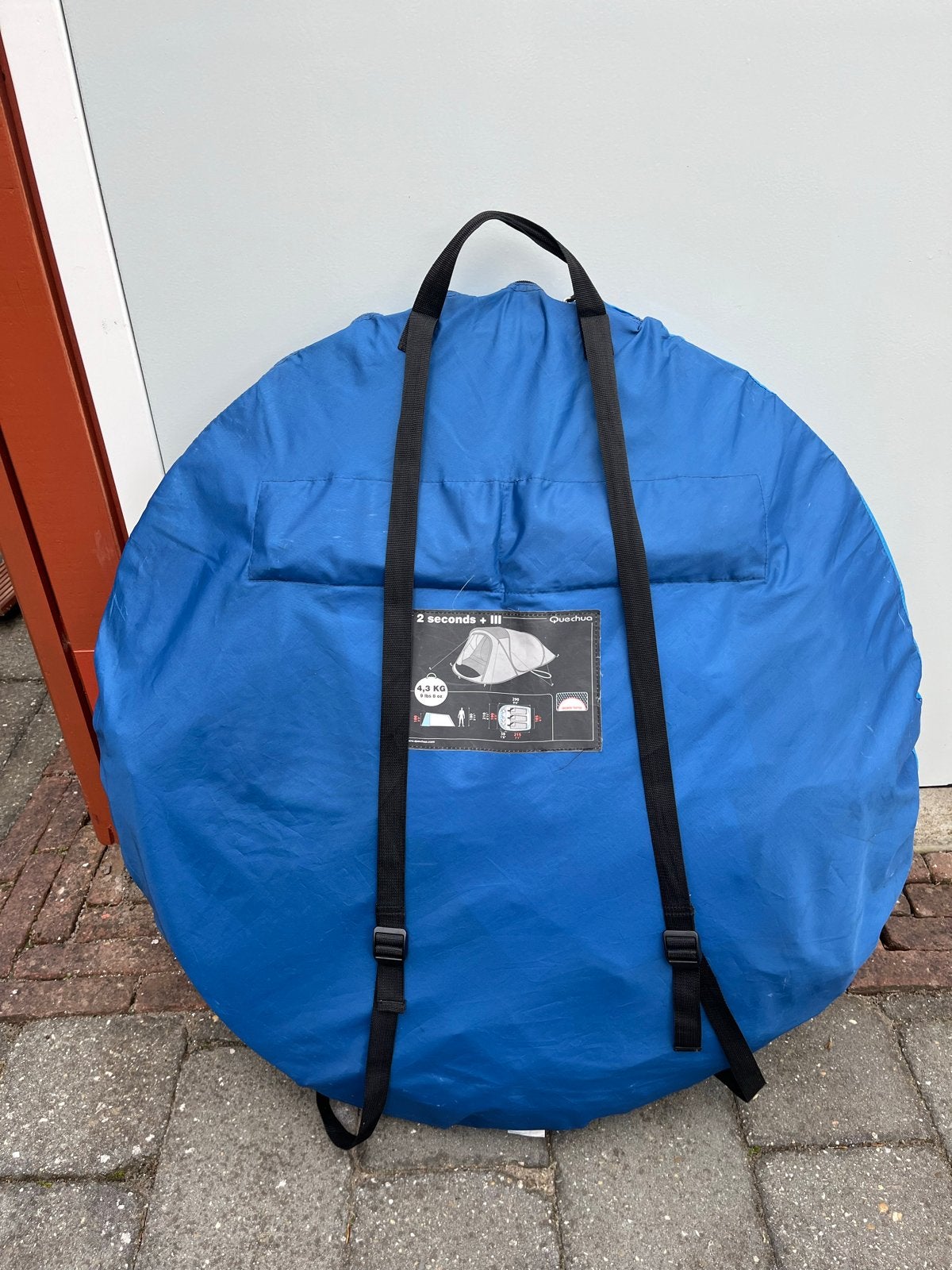 Quechua 2 Seconds 3-persoons pop-up tent, Ophalen, Gebruikt, Tot en met 3