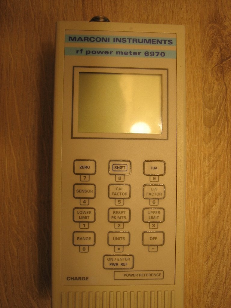 Marconi RF Power Meter 6970 en 6910 Sensor, Ophalen, Gebruikt, Overige meters