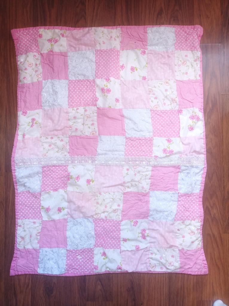 Schattig boxkleed 70x90 fairtrade, Ophalen of Verzenden, Gebruikt